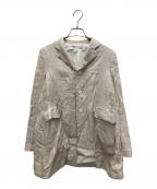 COMME des GARCONS COMME des GARCONSコムデギャルソン コムデギャルソン）の古着「リネンジャケット」｜ベージュ