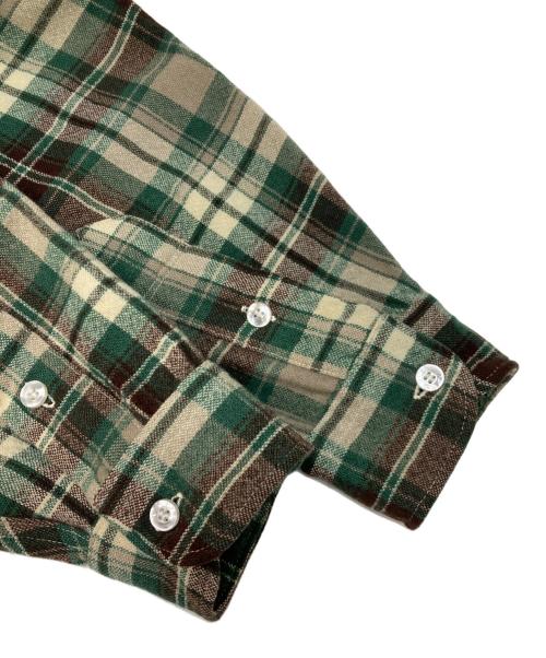 PENDLETON（ペンドルトン）PENDLETON (ペンドルトン) ウールチェックシャツ グリーン サイズ:17の古着・服飾アイテム