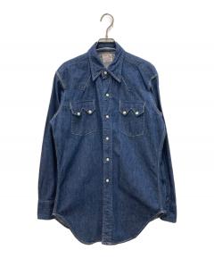 リーバイスAlaska 青黒チェックネルシャツ Lサイズ 中古・古着通販】LEVI'S (リーバイス) ALASKA チェックネルシャツ