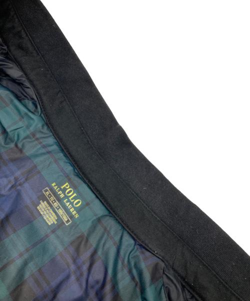 POLO RALPH LAUREN（ポロ・ラルフローレン）POLO RALPH LAUREN (ポロ・ラルフローレン) ダウン切替ジャケット ブラック サイズ:XLの古着・服飾アイテム