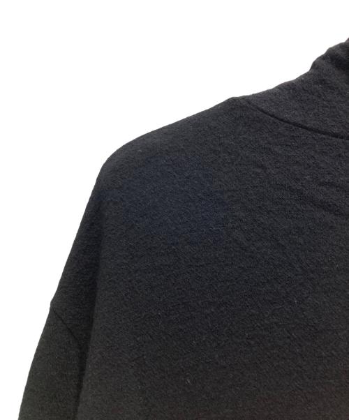 Yohji Yamamoto pour homme（ヨウジヤマモト プールオム）Yohji Yamamoto pour homme (ヨウジヤマモト プールオム) SUPER 120 WOOL SINGLE JERSEY TURTLE NECK LS TEE ブラック サイズ:3の古着・服飾アイテム