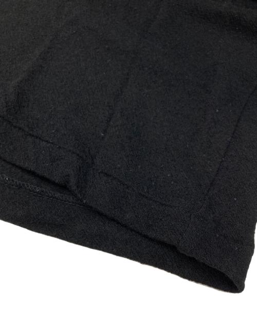 Yohji Yamamoto pour homme（ヨウジヤマモト プールオム）Yohji Yamamoto pour homme (ヨウジヤマモト プールオム) SUPER 120 WOOL SINGLE JERSEY TURTLE NECK LS TEE ブラック サイズ:3の古着・服飾アイテム