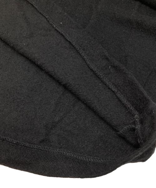 Yohji Yamamoto pour homme（ヨウジヤマモト プールオム）Yohji Yamamoto pour homme (ヨウジヤマモト プールオム) SUPER 120 WOOL SINGLE JERSEY TURTLE NECK LS TEE ブラック サイズ:3の古着・服飾アイテム