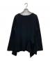 Y's (ワイズ) アシンメトリーカットソー ブラック サイズ:2：6000円