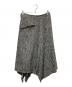 Y's (ワイズ) ツイードフレアスカート グレー サイズ:2：11000円