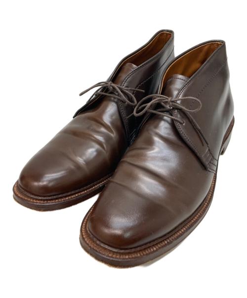 Alden（オールデン）Alden (オールデン) コードバンチャッカーブーツ ダークブラウン サイズ:8 1/2Dの古着・服飾アイテム