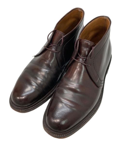 Alden（オールデン）ALDEN (オールデン) コードバンチャッカーブーツ ブラウン サイズ:8Eの古着・服飾アイテム