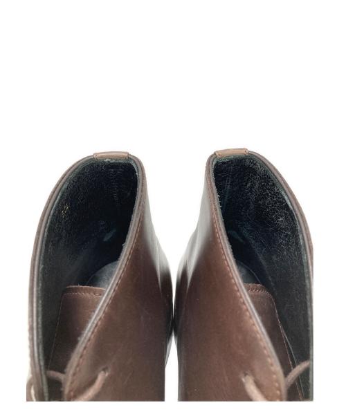 SHETLAND FOX（シェットランドフォックス）SHETLAND FOX (シェットランドフォックス) チャッカブーツ ブラウン サイズ:5 1/2の古着・服飾アイテム