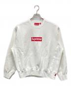 SUPREMEシュプリーム）の古着「ボックスロゴスウェット」｜アイボリー