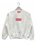 SUPREME（シュプリーム）の古着「ボックスロゴスウェット」｜アイボリー