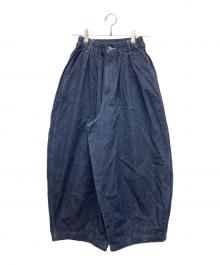 HARVESTY（ハーベスティー）の古着「10ozデニムサーカスパンツ」｜インディゴ