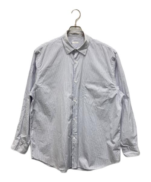 COMOLI（コモリ）COMOLI (コモリ) ポプリンシャツ ブルー サイズ:3の古着・服飾アイテム