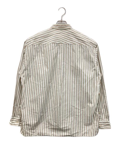AURALEE（オーラリー）AURALEE (オーラリー) ストライプシャツ ベージュ サイズ:5の古着・服飾アイテム