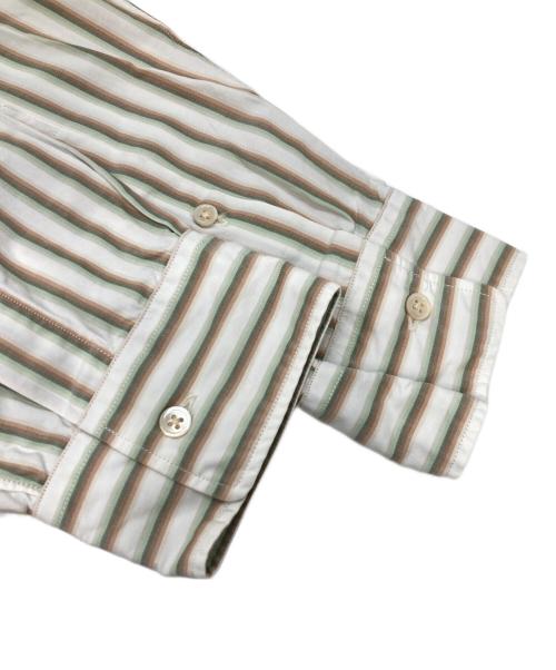 AURALEE（オーラリー）AURALEE (オーラリー) ストライプシャツ ベージュ サイズ:5の古着・服飾アイテム