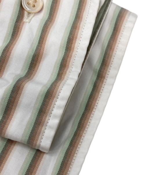 AURALEE（オーラリー）AURALEE (オーラリー) ストライプシャツ ベージュ サイズ:5の古着・服飾アイテム