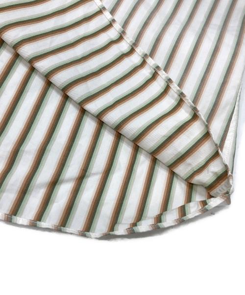 AURALEE（オーラリー）AURALEE (オーラリー) ストライプシャツ ベージュ サイズ:5の古着・服飾アイテム