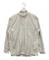 AURALEE（オーラリー）の古着「ストライプシャツ」｜ベージュ
