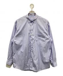 COMOLI（コモリ）の古着「ポプリンシャツ」｜ブルー