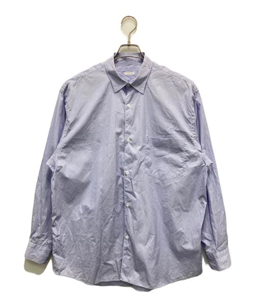 COMOLI（コモリ）COMOLI (コモリ) ポプリンシャツ ブルー サイズ:4の古着・服飾アイテム
