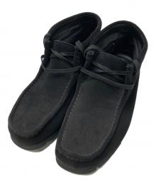 CLARKS×BEAMS（クラークス×ビームス）の古着「ワラビーブーツ」｜ブラック