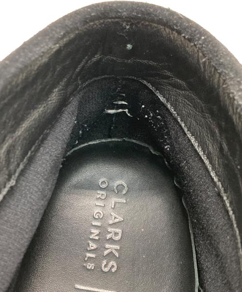 CLARKS（クラークス）CLARKS (クラークス) BEAMS (ビームス) ワラビーブーツ ブラック サイズ:26.5の古着・服飾アイテム