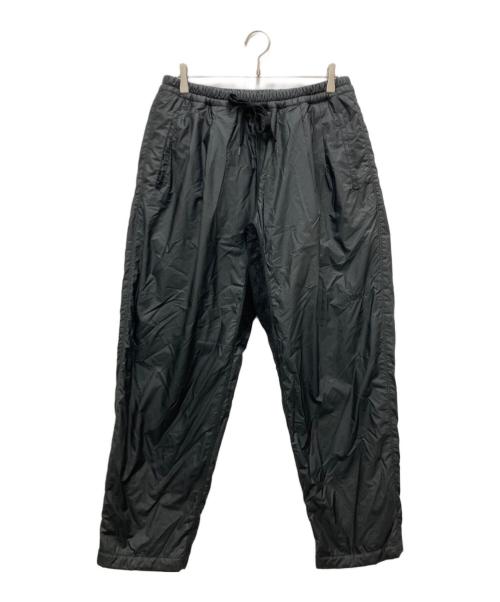 BROOXON（ブロックソン）BROOXON (ブロックソン) 起毛フリースナイロンパンツ ブラック サイズ:Lの古着・服飾アイテム