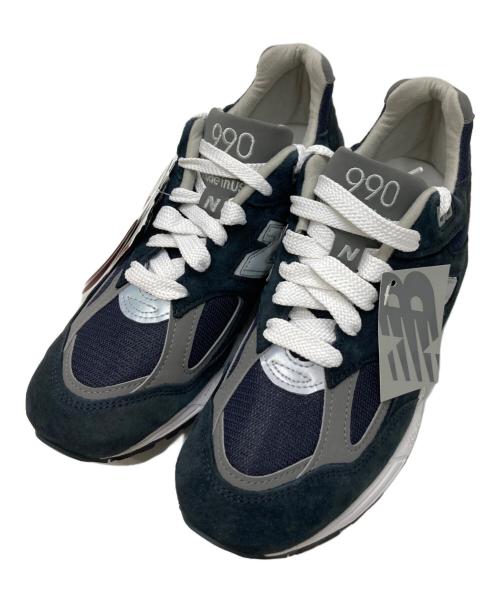 NEW BALANCE（ニューバランス）NEW BALANCE (ニューバランス) ローカットスニーカー ネイビー サイズ:UK8 1/2 未使用品の古着・服飾アイテム