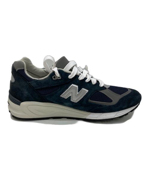 NEW BALANCE（ニューバランス）NEW BALANCE (ニューバランス) ローカットスニーカー ネイビー サイズ:UK8 1/2 未使用品の古着・服飾アイテム