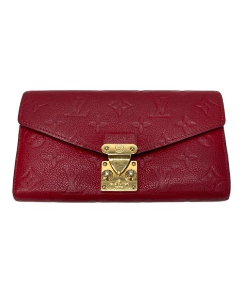 LOUIS VUITTON（ルイ ヴィトン）LOUIS VUITTON (ルイ ヴィトン) アンプラント ポルトフォイユ メティス レッドの古着・服飾アイテム