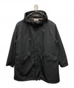 JOHNBULLジョンブル）の古着「ライナー付モッズコート」｜ブラック