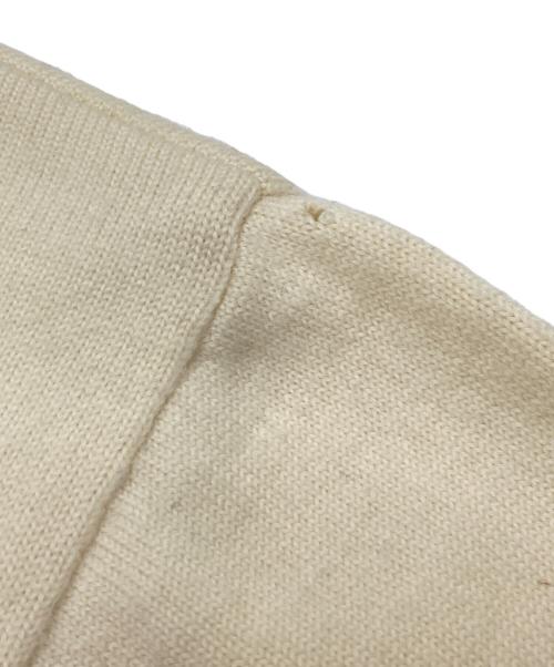 Christian Dior Sports（クリスチャン ディオールスポーツ）Christian Dior Sports (クリスチャン ディオールスポーツ) CDロゴ刺繍ニット ベージュ サイズ:Lの古着・服飾アイテム