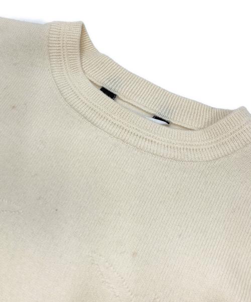 Christian Dior Sports（クリスチャン ディオールスポーツ）Christian Dior Sports (クリスチャン ディオールスポーツ) CDロゴ刺繍ニット ベージュ サイズ:Lの古着・服飾アイテム