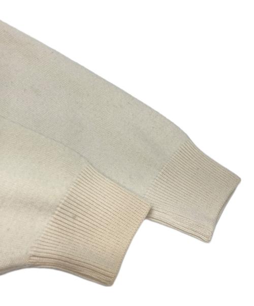 Christian Dior Sports（クリスチャン ディオールスポーツ）Christian Dior Sports (クリスチャン ディオールスポーツ) CDロゴ刺繍ニット ベージュ サイズ:Lの古着・服飾アイテム