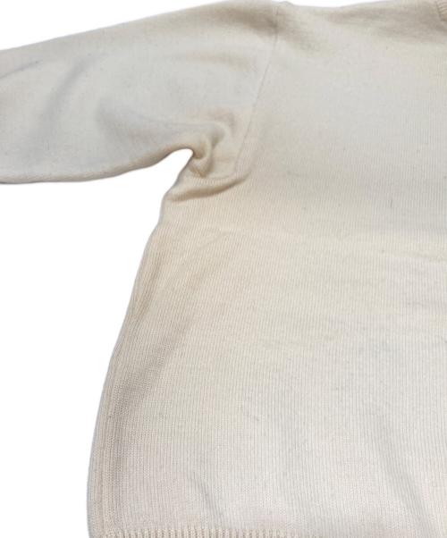 Christian Dior Sports（クリスチャン ディオールスポーツ）Christian Dior Sports (クリスチャン ディオールスポーツ) CDロゴ刺繍ニット ベージュ サイズ:Lの古着・服飾アイテム