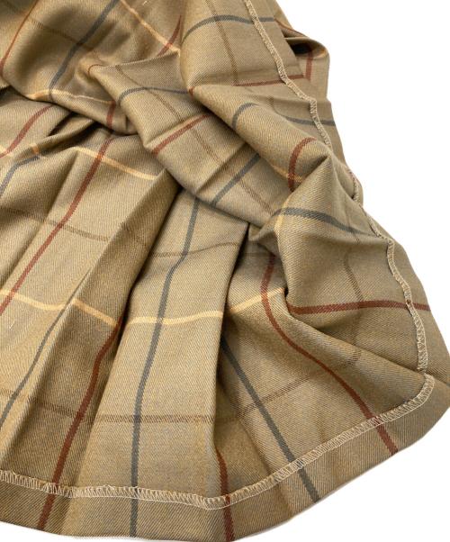 Burberry's（バーバリー）Burberry's (バーバリーズ) プリーツラップスカート ベージュ サイズ:不明(実寸参照)の古着・服飾アイテム