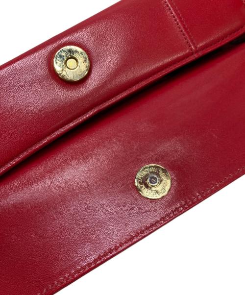 VALENTINO GARAVANI（ヴァレンティノ・ガラヴァーニ）VALENTINO GARAVANI (ヴァレンティノ・ガラヴァーニ) ハンドバッグ レッドの古着・服飾アイテム