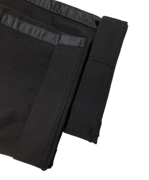 DOLCE & GABBANA（ドルチェ＆ガッバーナ）DOLCE & GABBANA (ドルチェ＆ガッバーナ) バックポケット ロゴプレート サイドライン トラックパンツ ブラック サイズ:50の古着・服飾アイテム