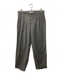 STEVEN ALAN（スティーブンアラン）の古着「NYLN/OX SUPER BAGGY TAPERED PANTS/パンツ/スラックス」｜グレー