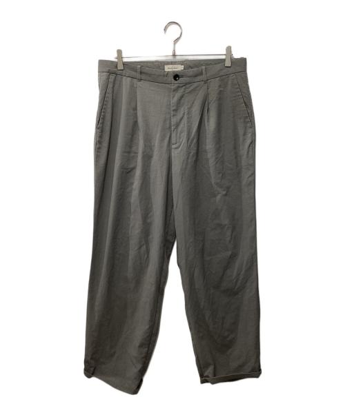 STEVEN ALAN（スティーブンアラン）STEVEN ALAN (スティーブンアラン) NYLN/OX SUPER BAGGY TAPERED PANTS/パンツ/スラックス グレー サイズ:XLの古着・服飾アイテム