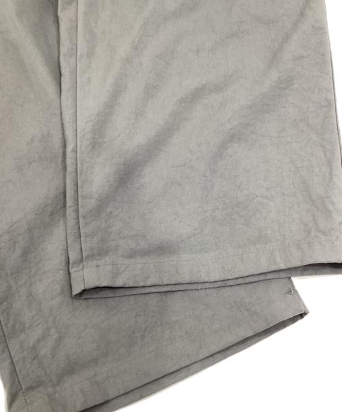 STEVEN ALAN（スティーブンアラン）STEVEN ALAN (スティーブンアラン) NYLN/OX SUPER BAGGY TAPERED PANTS/パンツ/スラックス グレー サイズ:XLの古着・服飾アイテム
