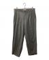 STEVEN ALAN（スティーブンアラン）の古着「NYLN/OX SUPER BAGGY TAPERED PANTS/パンツ/スラックス」｜グレー