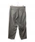 STEVEN ALAN (スティーブンアラン) NYLN/OX SUPER BAGGY TAPERED PANTS/パンツ/スラックス グレー サイズ:XL：4000円