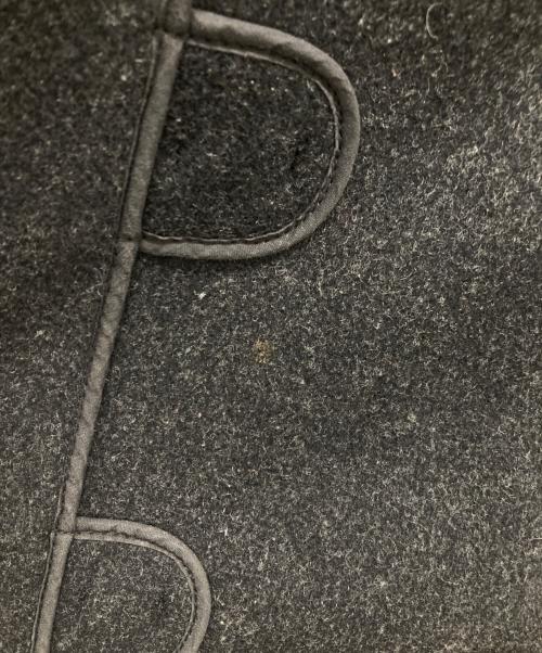 GLOVER ALL（グローバーオール）GLOVER ALL (グローバーオール) ロングダッフルコート ブラック サイズ:34の古着・服飾アイテム