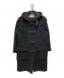 GLOVER ALL（グローバーオール）の古着「ロングダッフルコート」｜ブラック