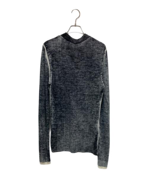 DIESEL（ディーゼル）DIESEL (ディーゼル) K-ATULLUS MAGLIA ブラック サイズ:Lの古着・服飾アイテム