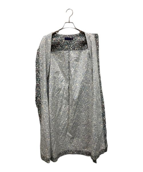 Shower Party（シャワーパーティー）Shower Party (シャワーパーティー) リバティプリントシャツワンピース グリーン サイズ:1の古着・服飾アイテム