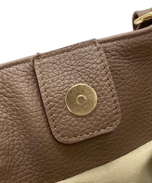 Milos（ミロス）Milos (ミロス) カナツギトートバッグ ブラウンの古着・服飾アイテム