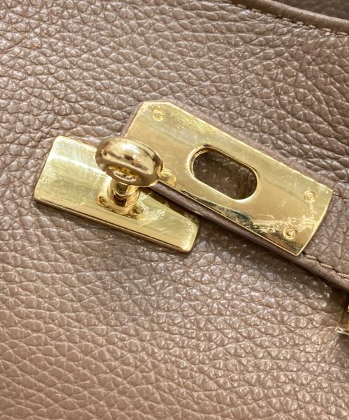 Milos（ミロス）Milos (ミロス) カナツギトートバッグ ブラウンの古着・服飾アイテム