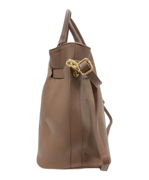 Milos（ミロス）Milos (ミロス) カナツギトートバッグ ブラウンの古着・服飾アイテム