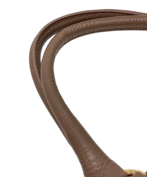 Milos（ミロス）Milos (ミロス) カナツギトートバッグ ブラウンの古着・服飾アイテム